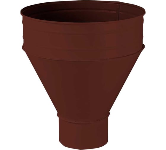 Водосборная воронка NIKA 185/150 RAL8017 NIКАПРОЕКТ В0000034262