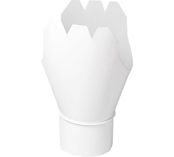 Выпускная воронка NIKA 185/150 RAL9003 NIКАПРОЕКТ В0000034458 1