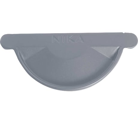 Заглушка желоба NIKA круглая, Zn В0000019091