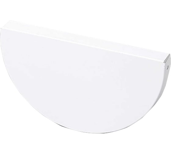 Заглушка желоба NIKA круглая D185, RAL9003 NIКАПРОЕКТ В0000034464