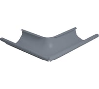 Угол желоба NIKA наружный, круглый, двусторонний, Zn В0000019154