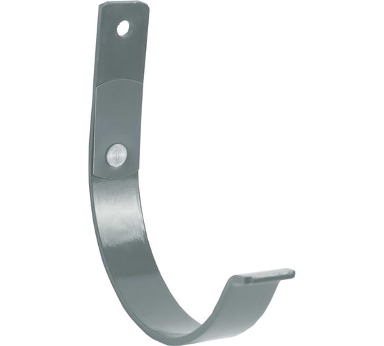 Держатель желоба NIKA круглый, короткий, Zn В0000019090