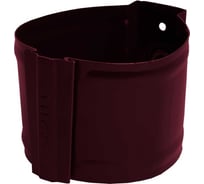 Круглый держатель трубы NIKA RAL 3005 вишневый, кирпич В0000019176