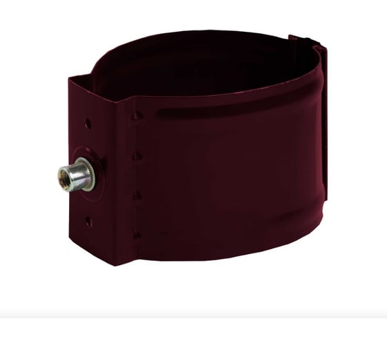Круглый держатель трубы NIKA RAL 3005 вишневый, кирпич В0000019176