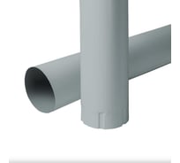 Водосточная круглая труба NIKA Zn, 3 м, термопленка В0000043049