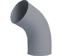 Колено трубы NIKA круглое сливное с завальцованным торцом Zn В0000019103