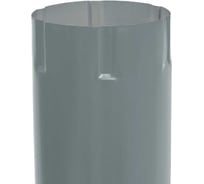 Водосточная труба NIKA круглая, D150, 1000 мм, Zn В0000043057