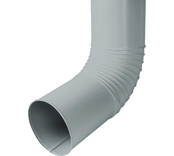 Колено трубы NIKA ПРОЕКТ круглое, сливное, D150 мм, Zn В0000034232 1