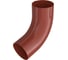 Колено BRYZA STAL 100 мм, кирпичное 64-446 1