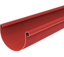 Желоб BRYZA 125 мм, 3 м краcный 62-013 31397319