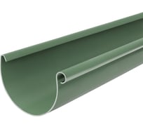 Желоб BRYZA 75 мм, 3 м зелёный 60-015