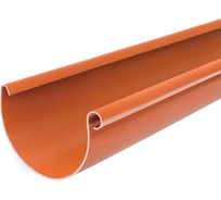 Желоб BRYZA 75 мм, 3 м кирпичный 60-016