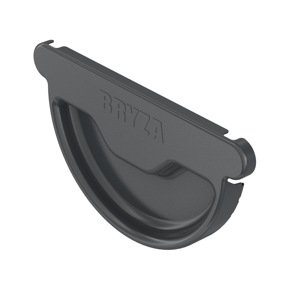 Заглушка желоба BRYZA универсальная 125 мм STAL графит 64-084 ...