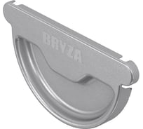 Заглушка желоба BRYZA универсальная 125 мм STAL цинк 64-087
