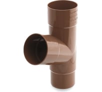 Тройник BRYZA 110/110/110 мм коричневый 63-172