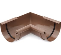 Внутренний угловой элемент BRYZA 125 мм коричневый 62-052