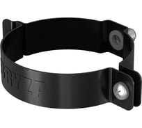 Хомут трубы BRYZA 90мм STAL черный 64-159