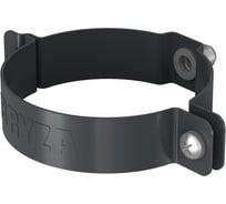 Хомут трубы BRYZA 100мм STAL графит 64-454