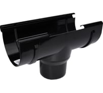 Сливная воронка BRYZA 125/90 мм, черная 62-049