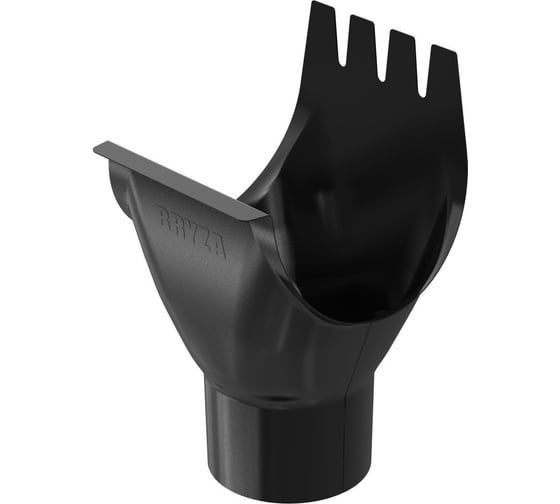 Сливная воронка BRYZA STAL 150/100 мм, черная 64-349 1