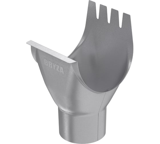 Сливная воронка BRYZA STAL 125/90 мм, цинк 64-047
