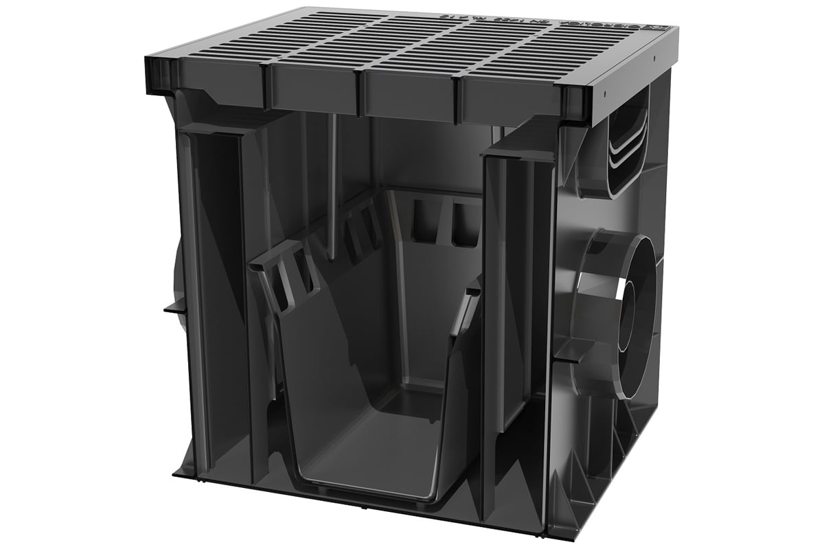 Дождеприемник пластиковый Gidrolica Point 30x30x30см 230 - выгодная ...