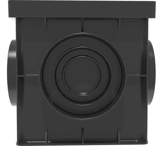 Малый дождеприемник Gidrolica Point в сборе 20x20x20 см 2493
