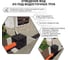 Пластиковая решетка для дождеприемника Gidrolica Point соты 30x30x30 см 208/2 6
