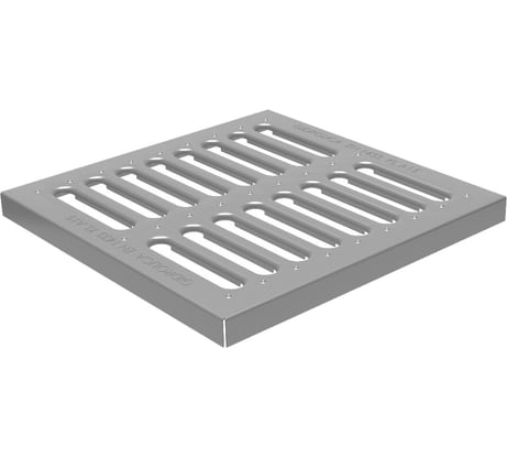 Водоприемная решетка для дождеприемника Gidrolica 30х30х30 см, стальная А15 200