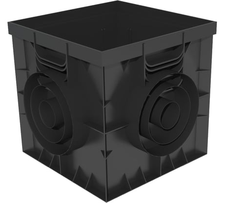 Дождеприемник Gidrolica 30х30х30 см, пластиковый, универсальный 229u