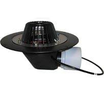 Кровельная воронка HL горизонтальный выпуск с электроподогревом 64.1