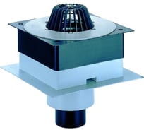 Кровельная воронка HL с гидроизоляционным полотном из ПВХ 63P/1