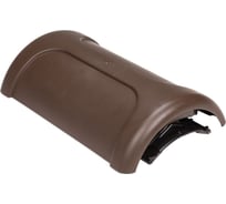 Коньковый вентиль VILPE PELTI - KTV/HARJA коричневый 24709