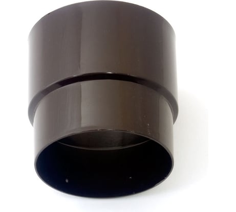 Муфта водосточной трубы VN 80 мм, коричневый 12579VN