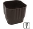 Муфта трубы 67 VN U110/67, коричневый TSB TSBVN 1