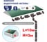 Комплект водосточной системы VN ПВХ коричневый U110 K1,5-L10H3B-VN 3