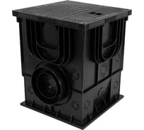 Колодец коммуникационный Aquastok Master 350*350*420 с крышкой В125 4355 554788