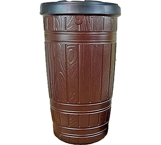 Комплект водосборник Prosperplast Woodcan 265 л коричневый IDW0265-R222