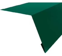 Карнизная планка РОКПРЕСТИЖ 10х60х68х2000 мм, RAL 6005 Зеленый, 0.4 мм РОКП100