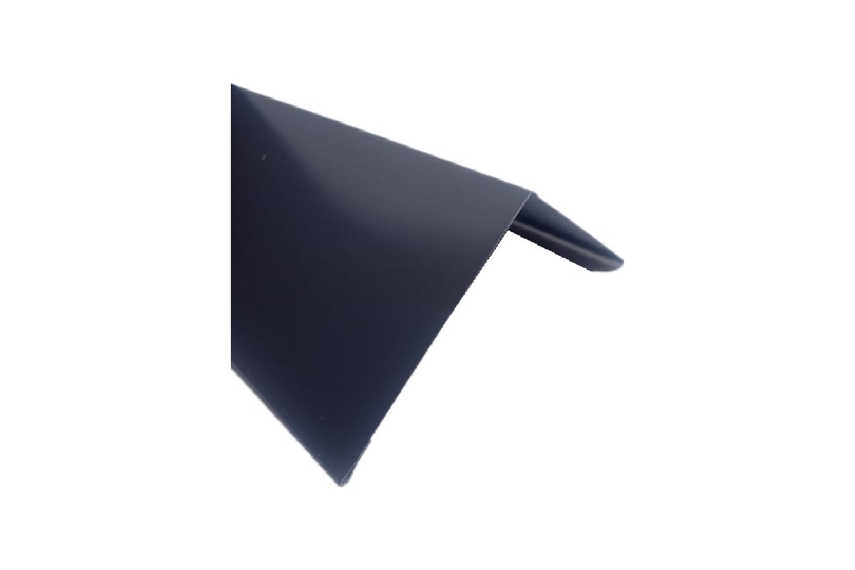 Конек РОКПРЕСТИЖ 200х200х2000 мм, RAL 7024 Серый антрацит, 0.4 мм ...