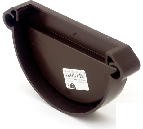 Заглушка желоба VN универсальная, коричневый 13585