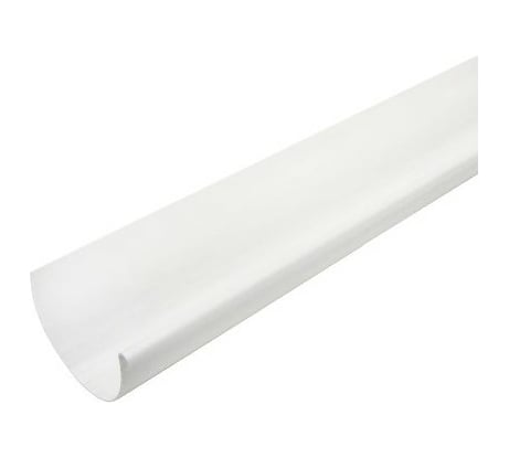 Водосточный желоб VN  3 метра, белый 10163