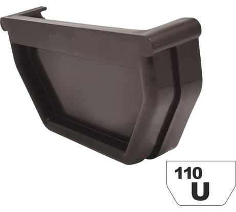 Универсальная заглушка VN U110x67, коричневый UEB