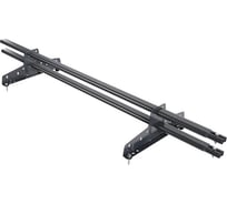 Снегозадержатель трубчатый Borge NewLine 1,5 м, 20x40 мм, 2 опоры, серый графит (RAL 7024) 06.014.15.04.01.100.7024