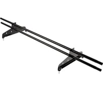 Снегозадержатель трубчатый Borge NewLine 1,5 м, D-25 мм, 2 опоры, чёрный (RAL 9005) 06.011.15.04.01.100.9005