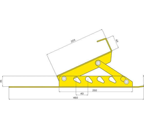 Кронштейн кровельный PALITRA TECHNOLOGY 52161