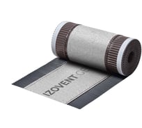 Аэроэлемент конька/хребта 4Roof IZOVENT GEO, 5x0.310 м, для керамической и цементно-песчаной/минеральной черепицы, черный 11 шт/уп 118693