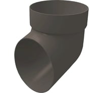 Сливное колено GrandLine ПВХ, графит RAL 7024 254865