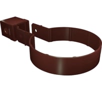 Хомут трубы Grand Line GrandLine Kliker ПВХ GL Premium шоколад и.уп. RAL 8017 249086