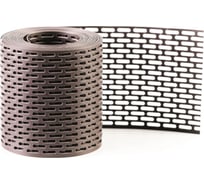 Карнизная вентиляционная лента ПВХ Компания Маска коричневый КВЛ3